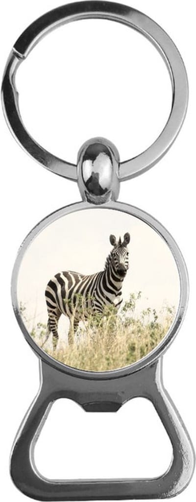 Bieropener Glas - Zebra
