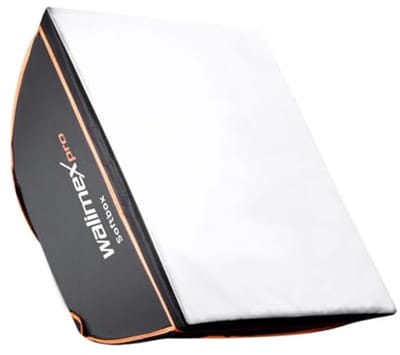 Softbox Studio - Lichtvervormer - Productfotografie Belichten - 360 graden draaibaar - 40x40 cm - Zwart Wit