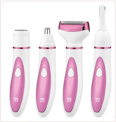 LED-display elektrisch scheerapparaat, geschikt voor mannen en vrouwen, 4-in-1 oplaadbaar, nat en droog te gebruiken