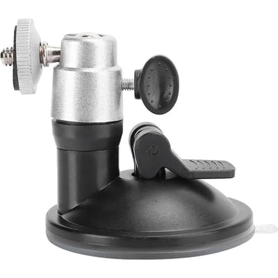 HD 004a Support Argent Noir Alliage d'Aluminium Support Véhicule Ventouse à Vide Support Forte Adsorption(Mèche ) argenté