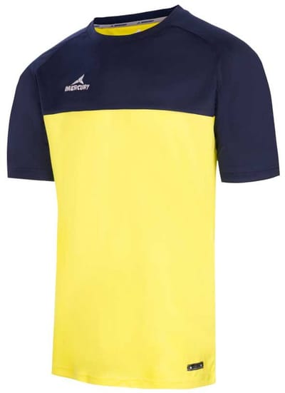 Mercury Equipment Infinity T-shirt Met Korte Mouwen Geel XL Man