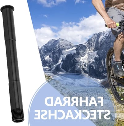 Continue as, Snelle Ontgrendeling 15mm x 110mm Zwarte Aluminium As, Compatibel met Rockshox Voor Revelation, WC, XX, RCT3, RLT, RL (2014-2015) - Fietsonderdelen, Wielen, Vering