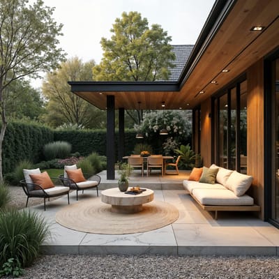 Rond Jute Buitenkleed Outdoor Breeze Naturel 200cm Mrcarpet