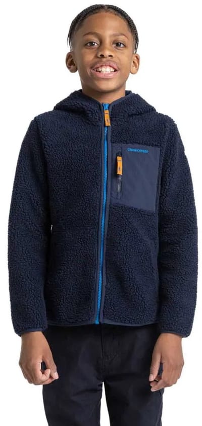Craghoppers Boyne Fleece Met Volledige Rits Blauw 5-6 Years Kinderen