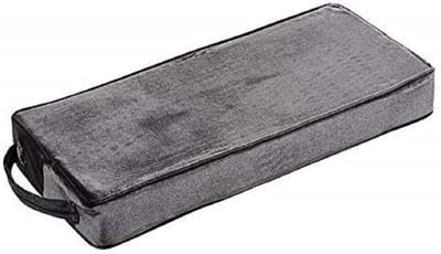 Persoonlijke Kniebeschermers - Comfort Kussen - Comfortabel Knielen - Schuim Met Hoge Dichtheid - 46 x 19 cm - Grijs