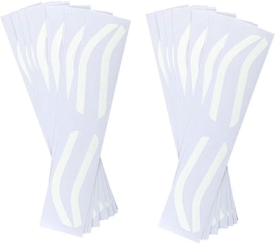 Wenkbrauwvormband - Sjabloon Set - Make-up Aanbrengen - Nauwkeurige Positionering - 50 Paar - Transparant