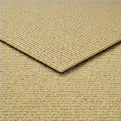 Thuys – 16 Stuks Zelfklevende Tapijttegels – 30 x 30cm Antislip Vloertegels – Beige Tapijttegels