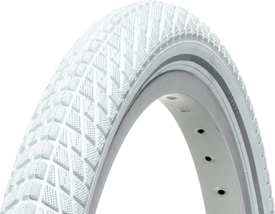 AMIGO M1500 buitenband - Fietsband 20 inch - ETRTO 50-406 - Met reflectie - Wit
