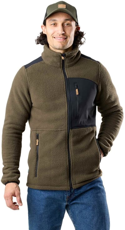 Swedemount Nordkap Pile Jas – Outdoor jas voor heren – Maat 2XL