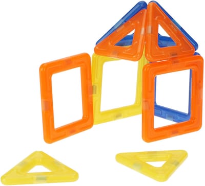 Magnetisch constructie speelgoed bouwset 10-delig kleurrijk educatief.