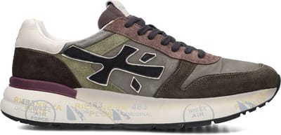 Premiata Mick Sneakers - Suède - Heren - Groen - Maat 41