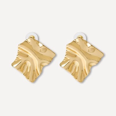 Margot Bardot - Tara Gold. - Statement oorbellen - Roestvrij staal - Goudkleurig - Oorbellen dames