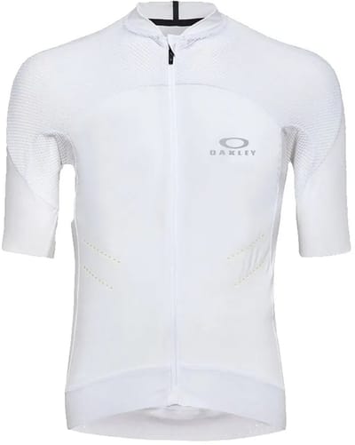 Oakley Apparel Endurance Aero Korte Mouw Wielertrui Wit M Man