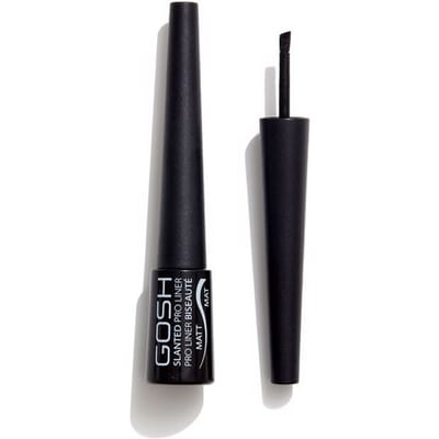 Gosh Slanted Pro Liner 3 ml - 002 Matt Black