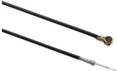 Antenne Kabel Connectoren - Coax Kabel - Netwerk Kaart - Vrouwelijke Stekkers - 15 cm - Grijs