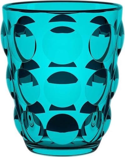 Italesse waterglas Bolle tumbler Colorpro� blauw handgemaakt