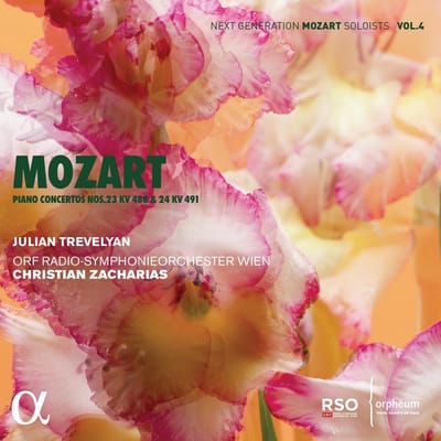 Julian Trevelyan, ORF Radio-Symphonieorchester Wien, Christian Zacharias - Mozart: Piano Concertos Nos.23 KV 488 & 24 KV 491 (CD)