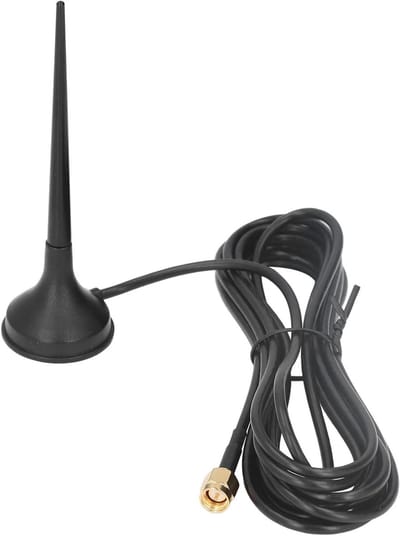 GSM Antenne - Signaalversterker - Signaalverbetering - Magnetische Basis - 5 dBi - Zwart