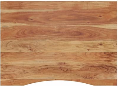 Houten Tafelblad - Bureau Tafelblad - Bureau Gebruik - Massief Acaciahout - 110x80x2.5cm - Bruin