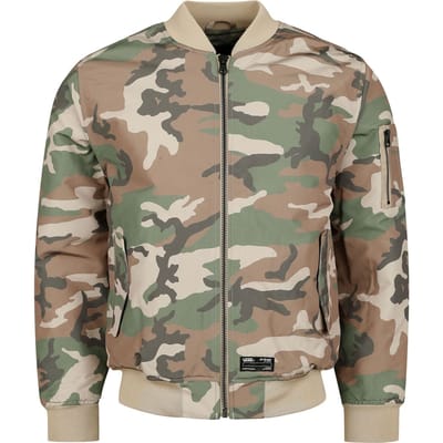Vans Bomberjack - Copley Bomber Jacket VINTAGE CAMO - M tot L - voor Mannen - camouflage
