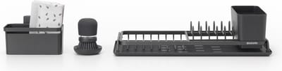 Brabantia SinkSide Afwasset Compact - 4-delig - Dark Grey