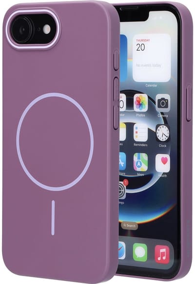 Mobiparts Slim Line Case geschikt voor Apple iPhone 17e/16e - MagSafe Imperial - Paars