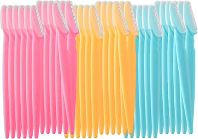 39-delige Set Oogbrauw Scheermesjes en Trimmers voor Vrouwen en Mannen - Multifunctionele Gezichtshaarverwijdering en Exfoliatie Tools
