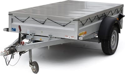 Plat Dekzeil voor Aanhanger - Waterdicht, Scheurvast en UV-bestendig - 306 x 157 cm