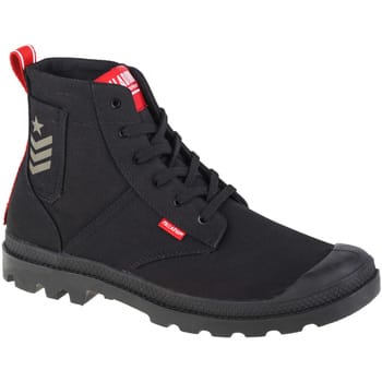 Palladium Pampa Hi Army, Unisex, Zwart, Sneakers, maat: 36