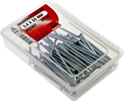 Deltafix draadnagel verlorenkop verzinkt 2.4 x 50 mm din 1152 450 gr.