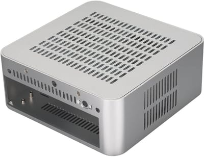 Allecto - Mini ITX-computerbehuizing - Desktopbehuizing - Goede warmteafvoer - Compact formaat - Gaming-pc-behuizing - Robuust en duurzaam - Geschi...