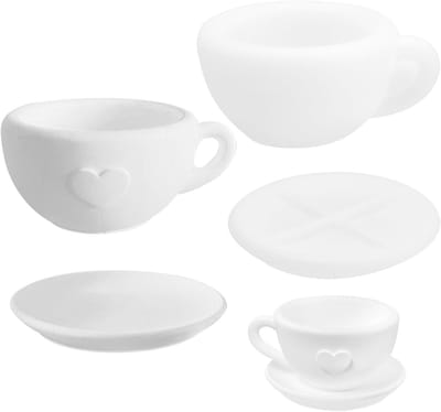 2 Stuks Silicone Kaarsenhouder Mallen voor Theelichten, Bloempot en Gips Moulds - Ideaal voor Creatieve DIY Projecten