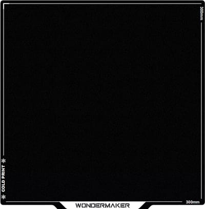 WonderMaker Cold Plate - Bouwplaat 300x300mm - Voor ZR 3D Printer