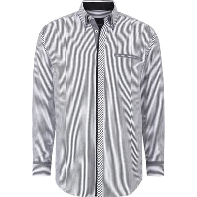 Babista herren Overhemd - 39/40 - grijs - Plus Size