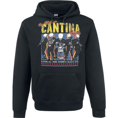 Star Wars - Disney Trui met capuchon - S tot XXL - voor Mannen - zwart