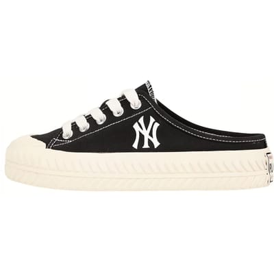 MLB Playball Origin Mule Lage Canvas Schoenen Unisex Sneakers Zwart 32SHS1111-50L 36.5 white