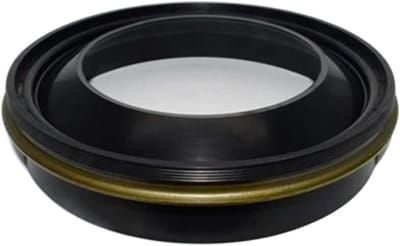 Oliekeerring Betonmixer - Afdichtingspakking Rubber - Hydraulische Afdichting - Komvormig Ontwerp - 125x180x12/15mm - Zwart