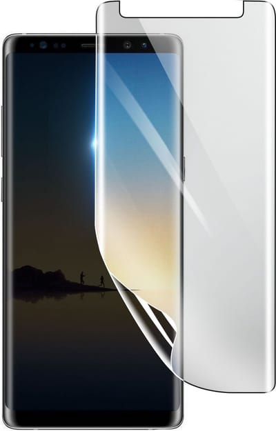 3mk, Geschikt voor Samsung Galaxy Note 8, Schokbestendige Hydrogel Screenprotector, Transparant