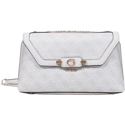 GUESS schoudertas handtas Lindsey Convertible Xbody Flap Bone Logo crème