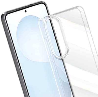 Bigben Connected, Hoesje geschikt voor Galaxy S25 Edge - Flexibel TPU Anti-Vergeling, Transparant