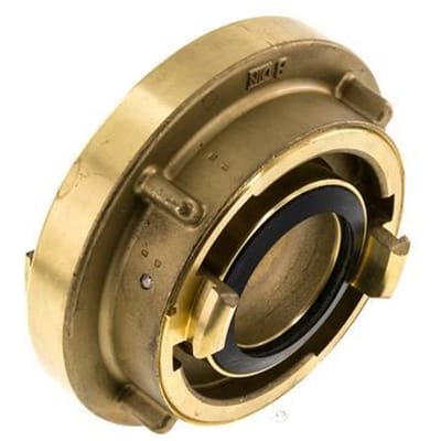 75-B (89 mm) - 52-C (66 mm) Messing Storz verloopstuk