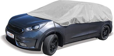 Half Afdekzeil Auto Beschermhoes Universeel tegen Weer en Wind