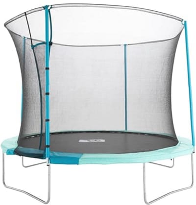 Trampoline Ø 305 cm met Veiligheidsnet | Tuintrampoline voor Kinderen | Compleet met Randafdekking | Outdoor Speelplezier