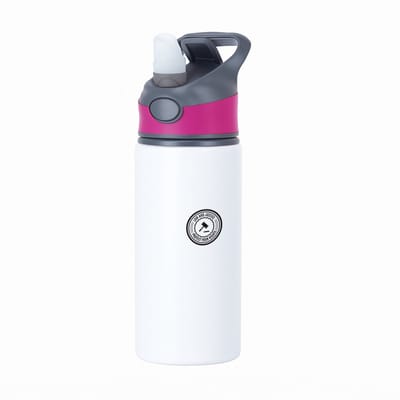 Hacebo® - beste advocaat waterfles met rietje roze - Beste advocaat - collega - cadeau - water fles - 650ML