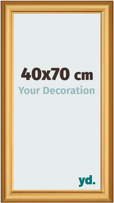 Your Decoration - Fotolijst 40x70 cm - MDF - Goud Mat - Lazio