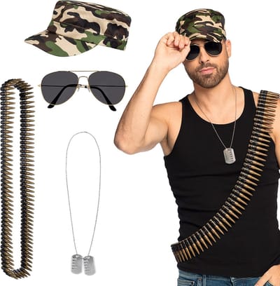 Boland - Set Soldaat - Volwassenen - Unisex - Militair - Militairen en Leger
