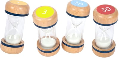 Small Foot - Houten Zandlopers XL Set, 4dlg.