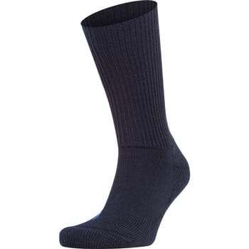 FALKE Walkie Ergo eenkleurig wol functioneel materiaal sokken unisex blauw - maat 42-43