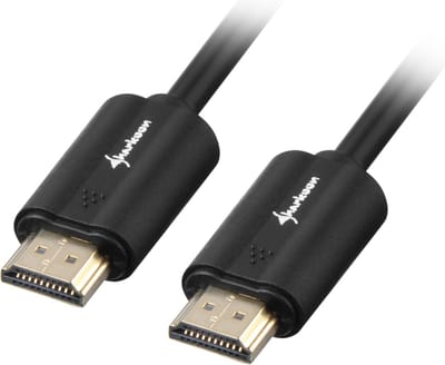 Sharkoon HDMI cable with Ethernet - 3 m