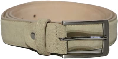 Men of Global 1256-88 - 120 cm – Leren Riem – Vegetable tanned – Doorgestikt – Nubuck voering